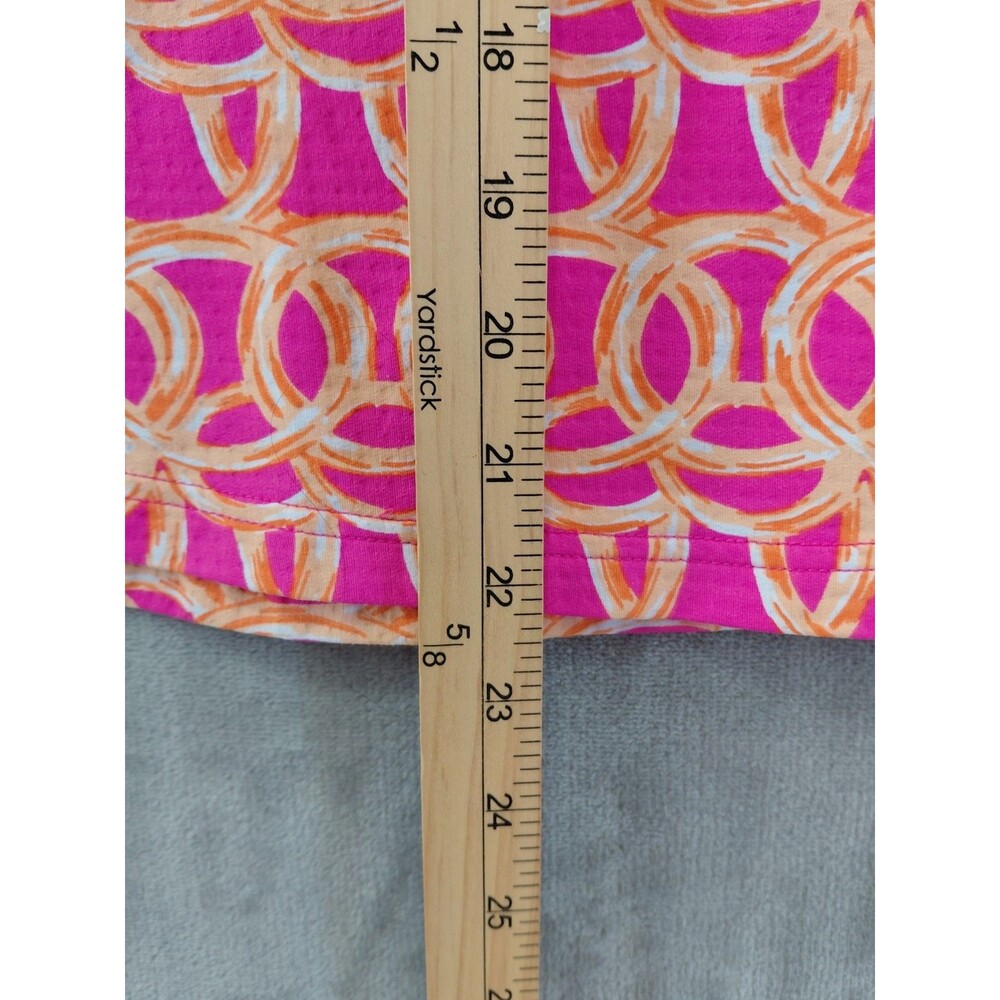 IBKUL Crewneck UBHOT Shiloh Pink Print Top Women's Small Golf Mesh Sleeves UPF50 - Picture 7 of 7